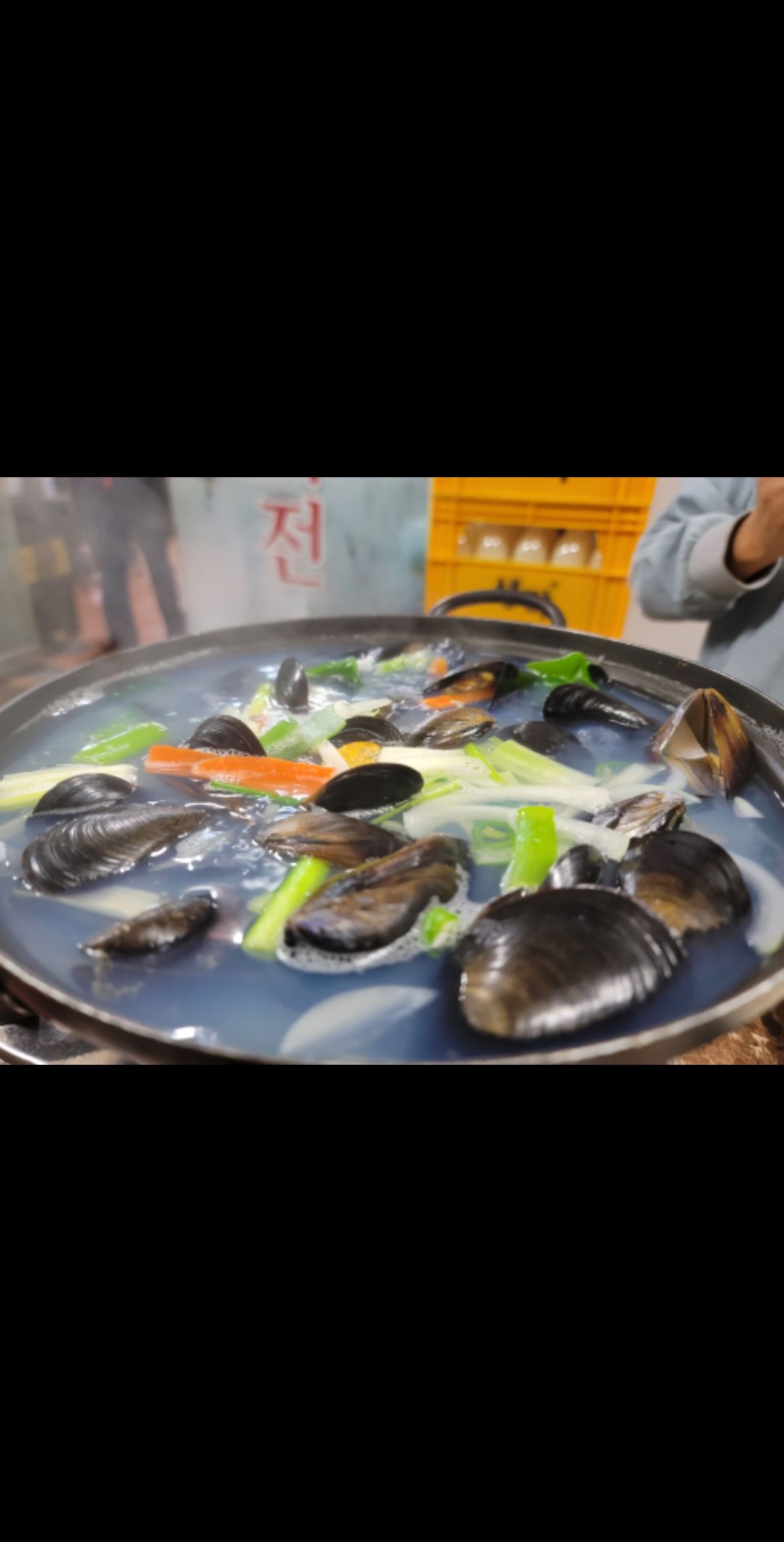 소문난동래파전 매장 방문 후 남겨주신 고객 리뷰 사진입니다.