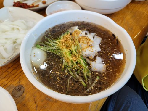 부일막국수 매장 방문 후 남겨주신 고객 리뷰 사진입니다.