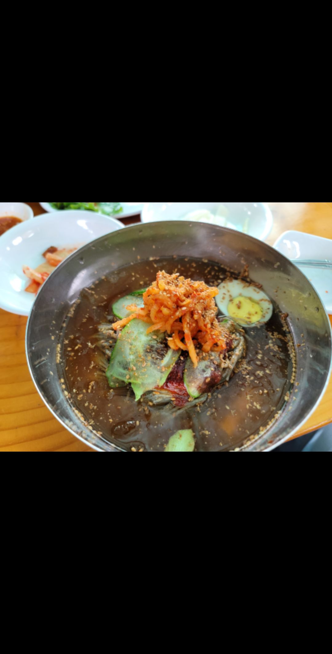 철원막국수 매장 방문 후 남겨주신 고객 리뷰 사진입니다.