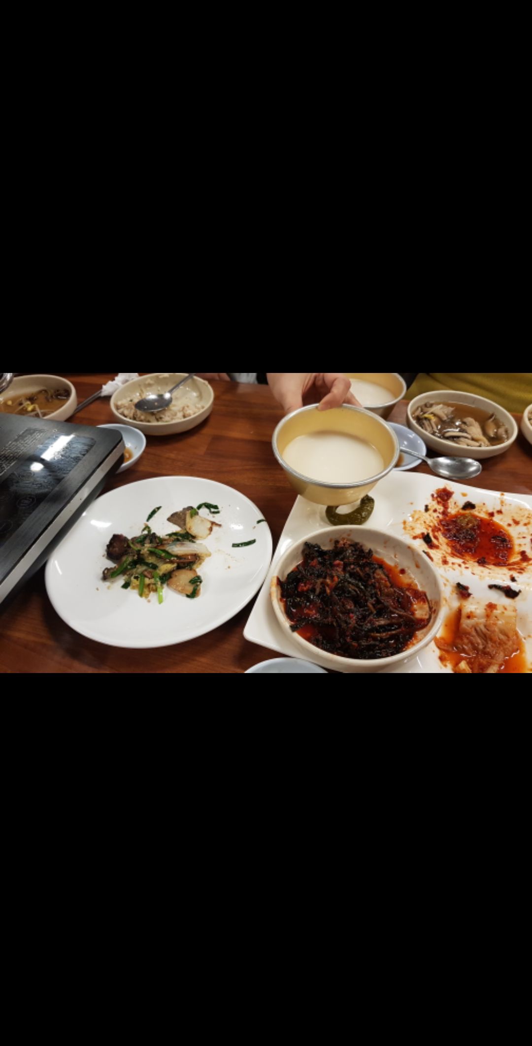 용문원조 능이버섯국밥 매장 방문 후 남겨주신 고객 리뷰 사진입니다.