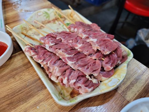 안지랑 곱창 거리 매장 방문 후 남겨주신 고객 리뷰 사진입니다.