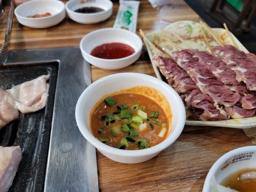 안지랑 곱창 거리 매장 방문 후 남겨주신 고객 리뷰 사진입니다.
