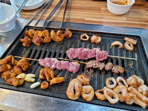 안지랑 곱창 거리 매장 방문 후 남겨주신 고객 리뷰 사진입니다.