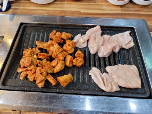 안지랑 곱창 거리 매장 방문 후 남겨주신 고객 리뷰 사진입니다.