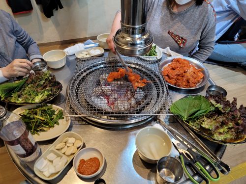 원조숯불닭불고기 매장 방문 후 남겨주신 고객 리뷰 사진입니다.