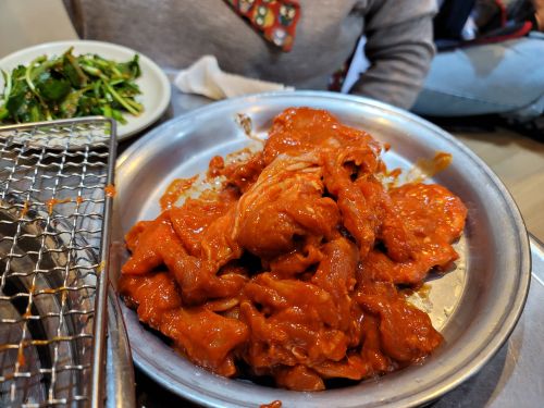 원조숯불닭불고기 매장 방문 후 남겨주신 고객 리뷰 사진입니다.