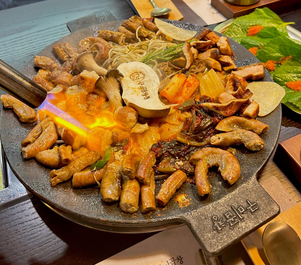 구미곱창 신사본점 매장 방문 후 남겨주신 고객 리뷰 사진입니다.