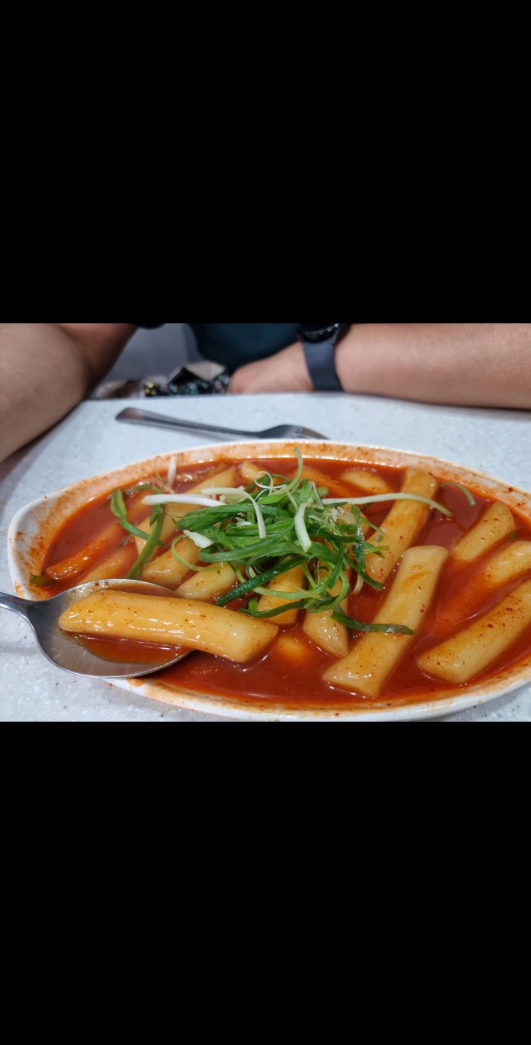모녀떡볶이 매장 방문 후 남겨주신 고객 리뷰 사진입니다.