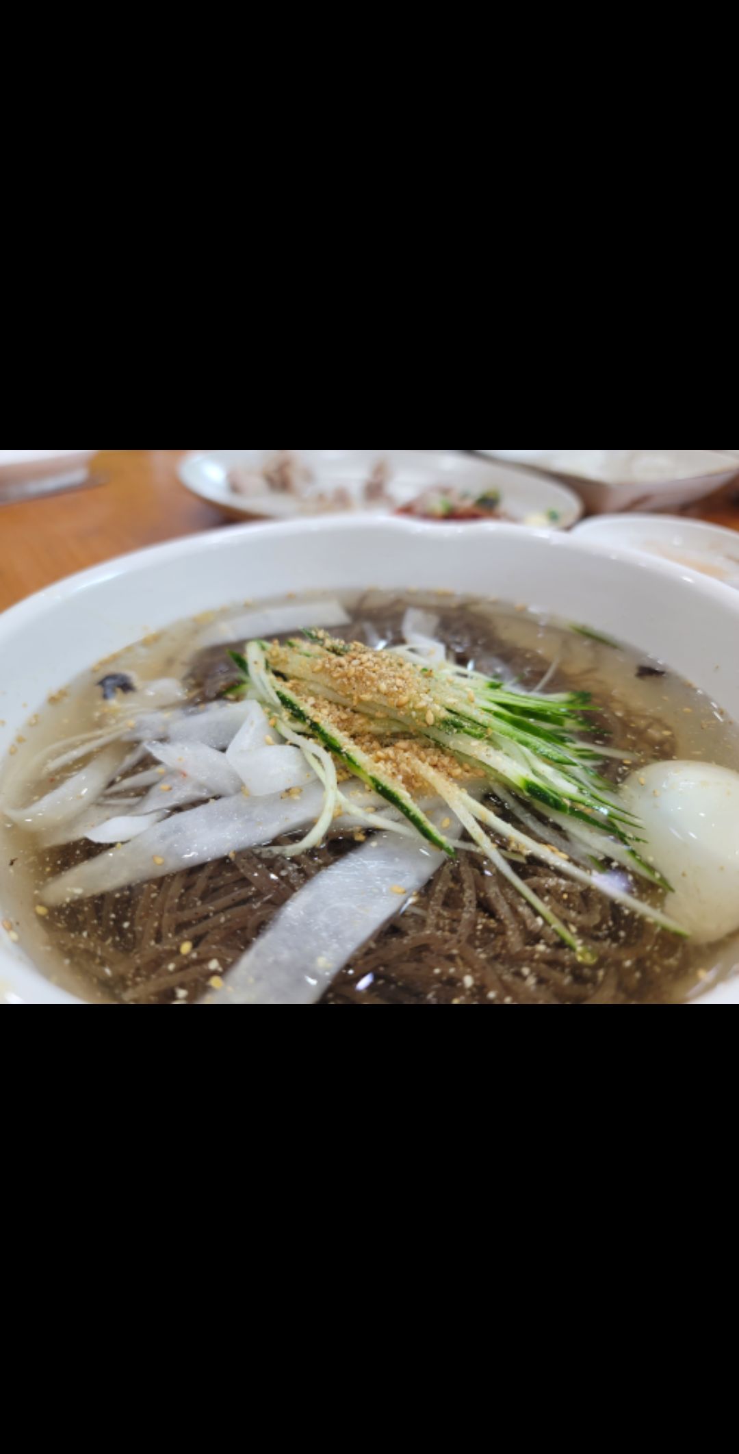 부일막국수 매장 방문 후 남겨주신 고객 리뷰 사진입니다.