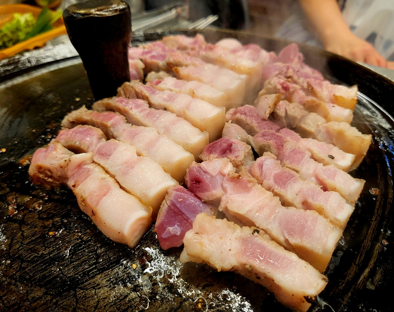 목구멍 신논현점 매장 방문 후 남겨주신 고객 리뷰 사진입니다.