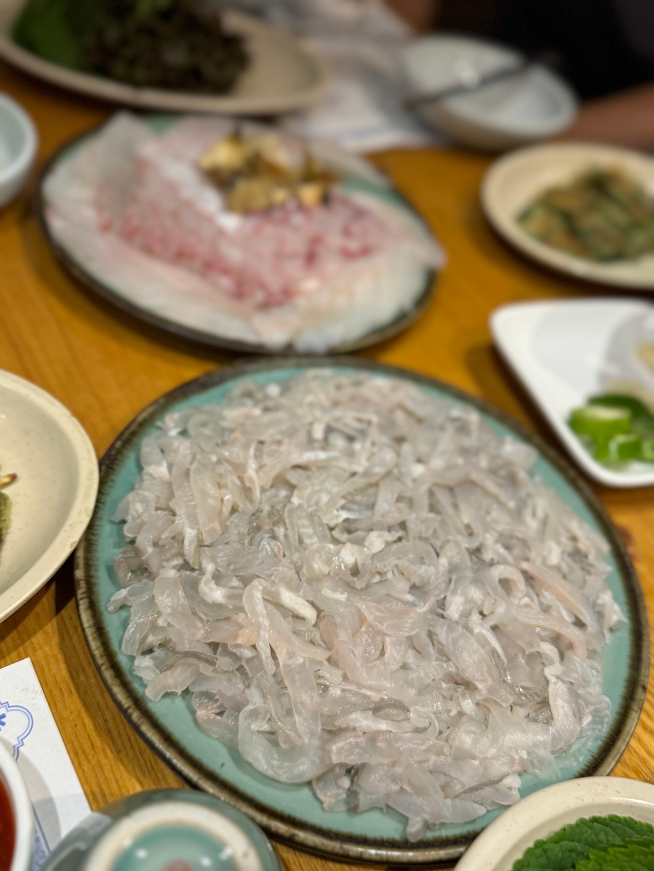 진동둔횟집 매장 방문 후 남겨주신 고객 리뷰 사진입니다.