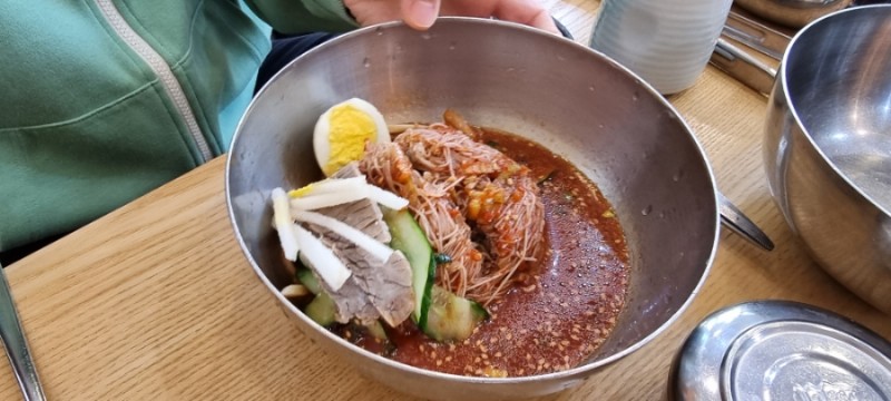 강남면옥 마곡점 매장 방문 후 남겨주신 고객 리뷰 사진입니다.