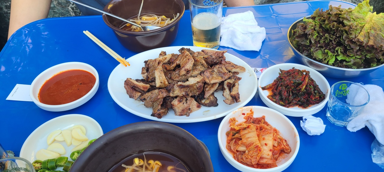 경상도식당 매장 방문 후 남겨주신 고객 리뷰 사진입니다.