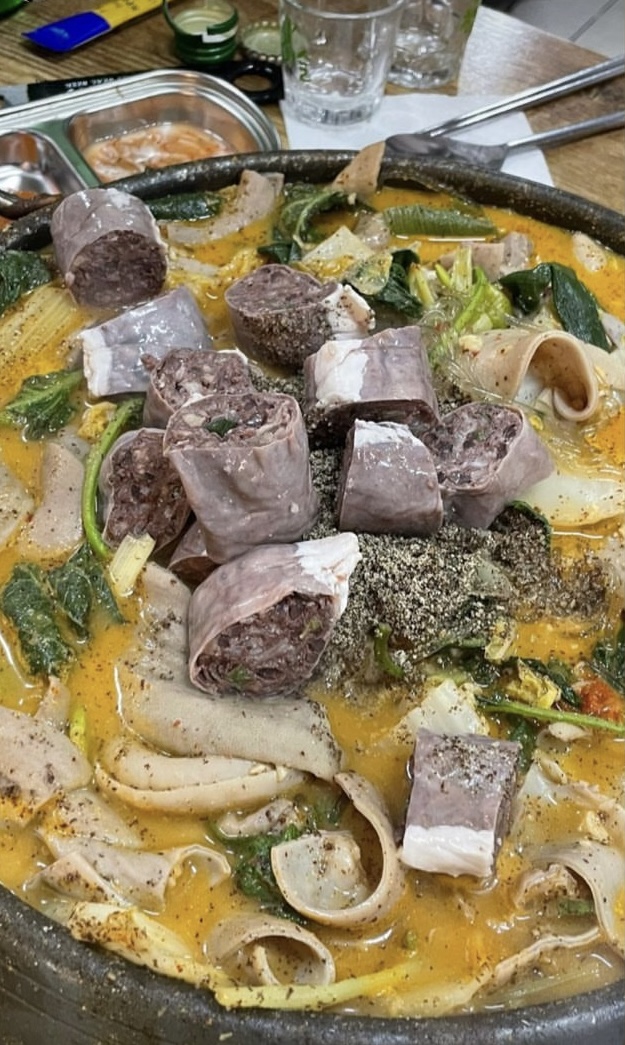 이경문순대곱창 매장 방문 후 남겨주신 고객 리뷰 사진입니다.
