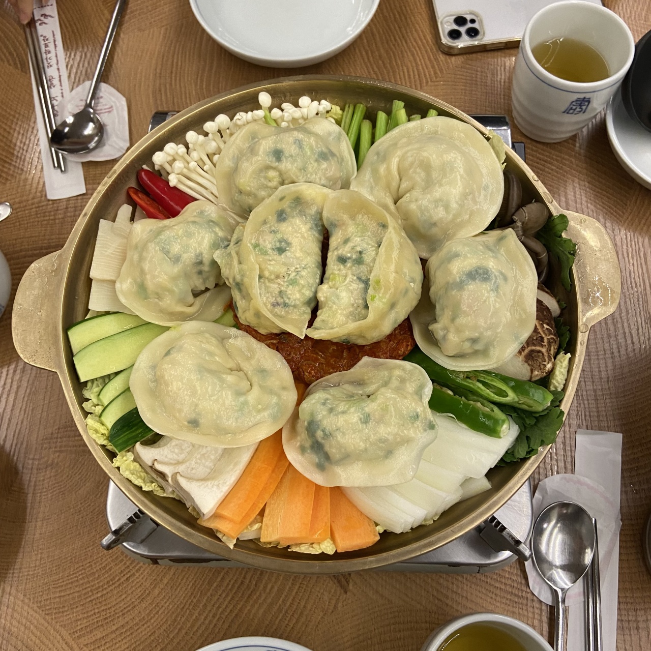 깡통만두 매장 방문 후 남겨주신 고객 리뷰 사진입니다.