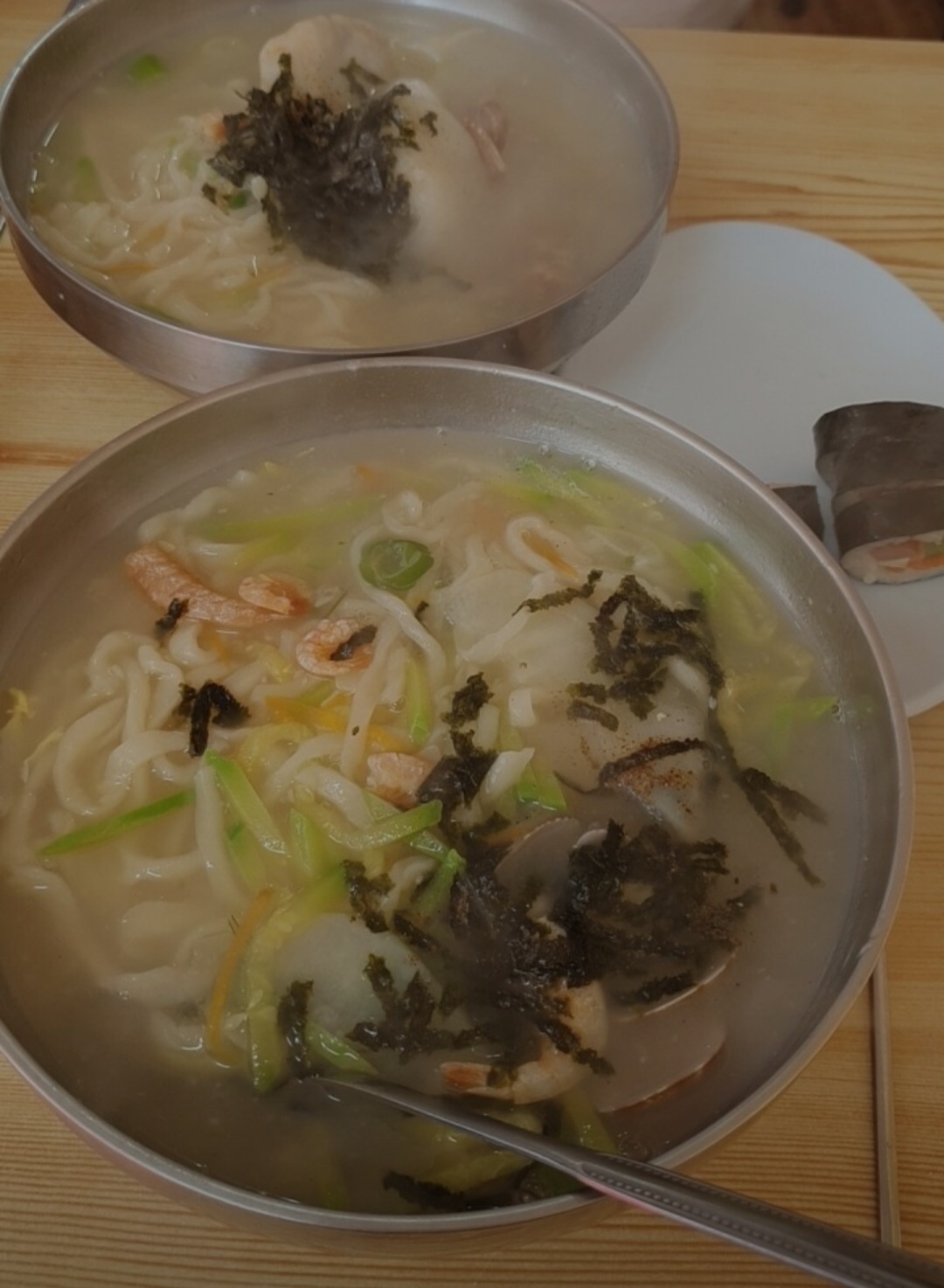 상갈분식 매장 방문 후 남겨주신 고객 리뷰 사진입니다.