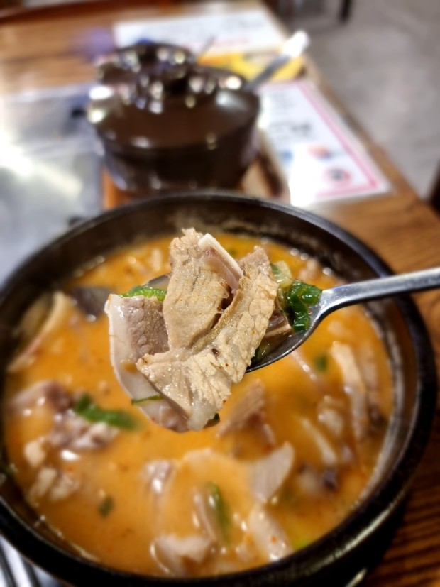 잠실순대 매장 방문 후 남겨주신 고객 리뷰 사진입니다.