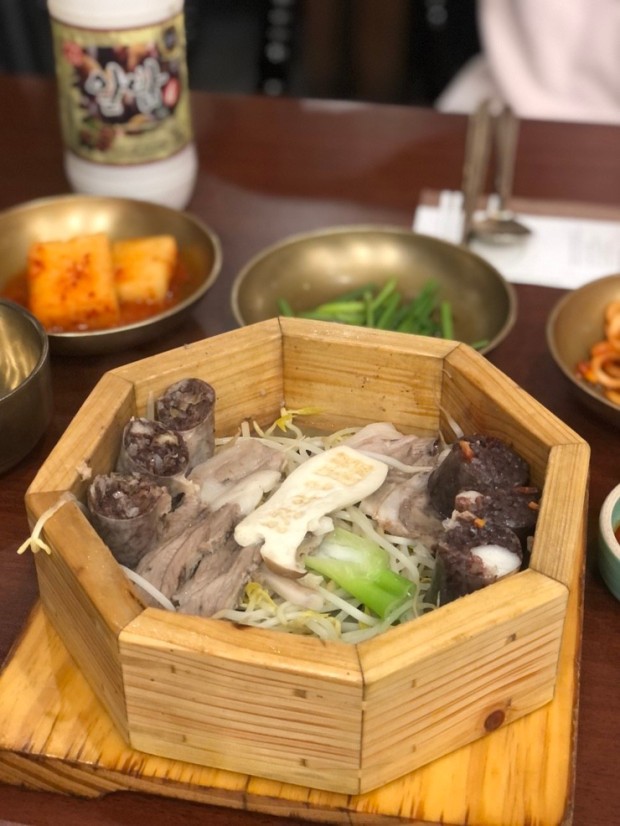잠실순대 매장 방문 후 남겨주신 고객 리뷰 사진입니다.