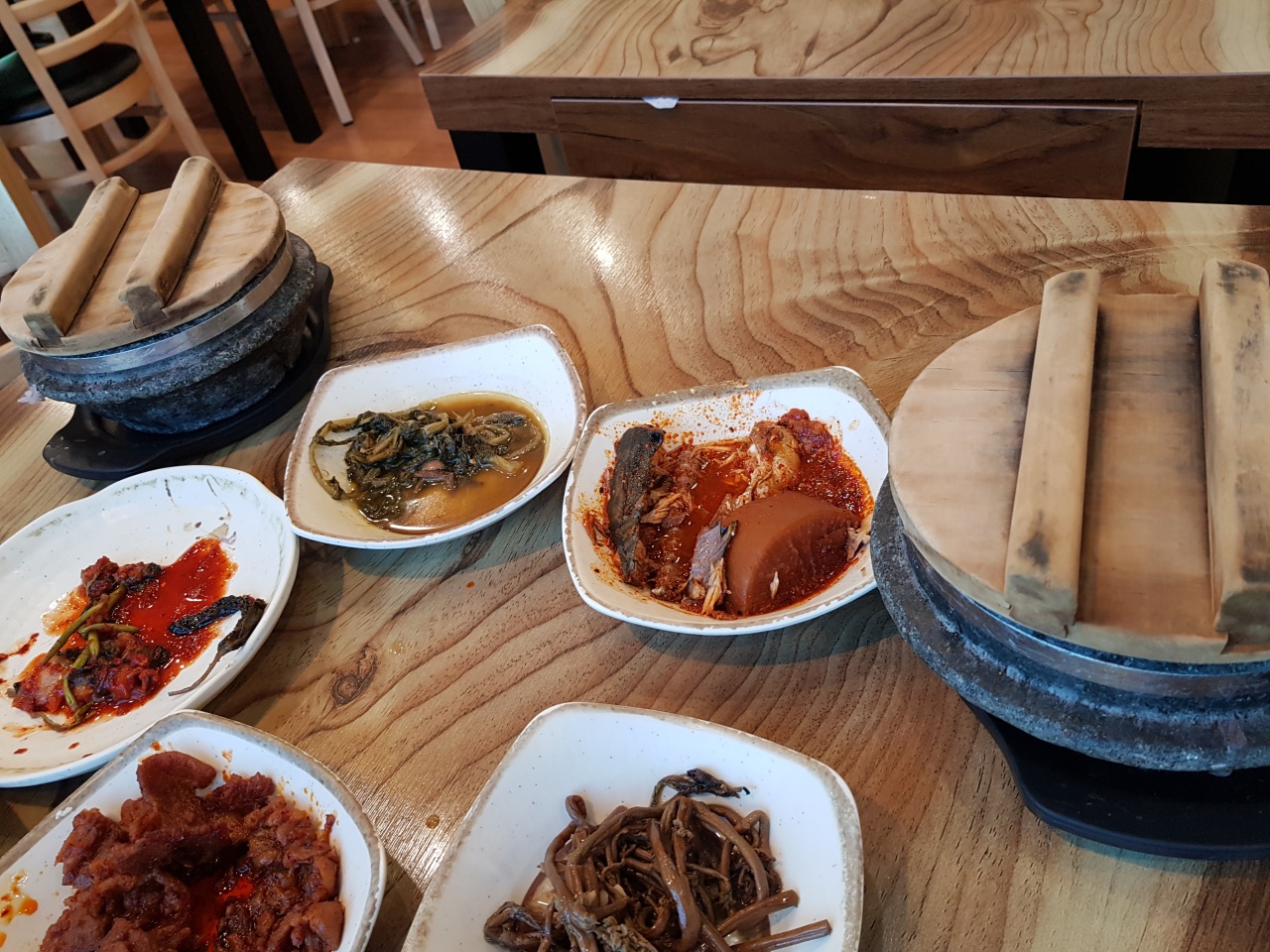 해송쌈밥 매장 방문 후 남겨주신 고객 리뷰 사진입니다.