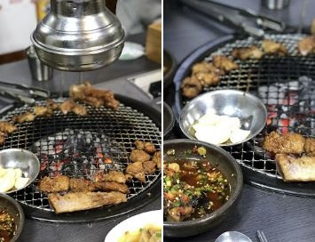 안동돼지갈비 매장 방문 후 남겨주신 고객 리뷰 사진입니다.