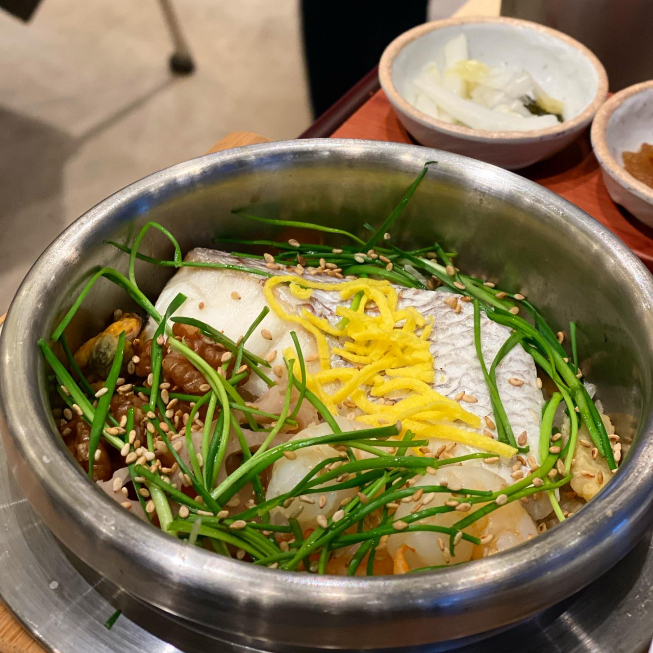 가가솥밥 매장 방문 후 남겨주신 고객 리뷰 사진입니다.