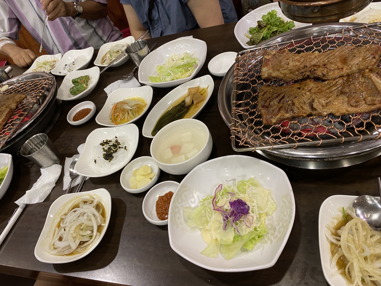 갈비이야기 매장 방문 후 남겨주신 고객 리뷰 사진입니다.