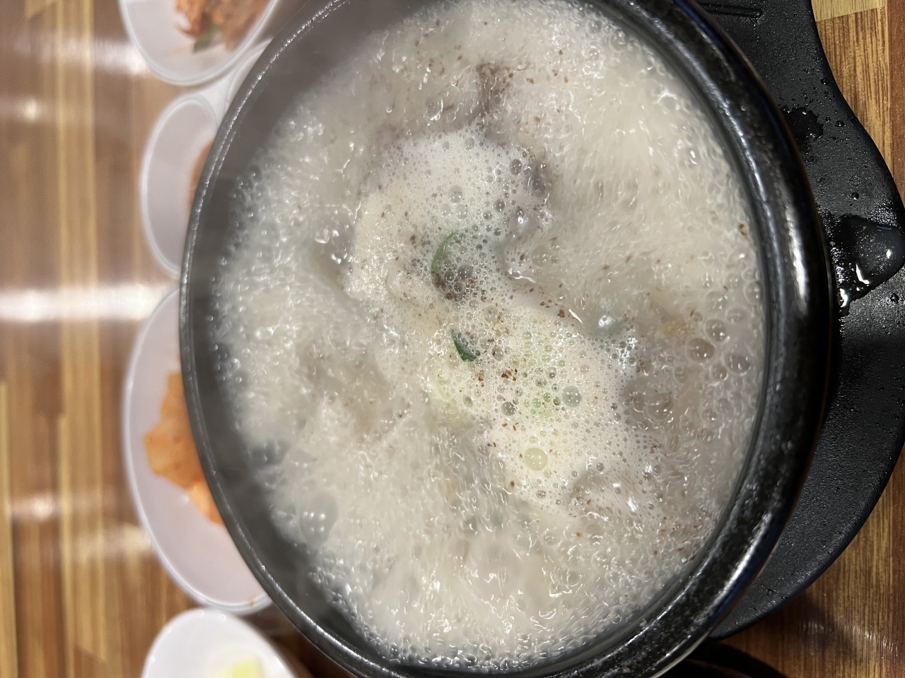 마포족발순대국 매장 방문 후 남겨주신 고객 리뷰 사진입니다.