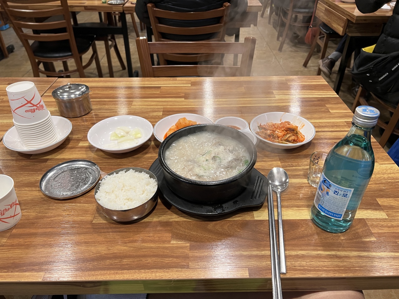 마포족발순대국 매장 방문 후 남겨주신 고객 리뷰 사진입니다.