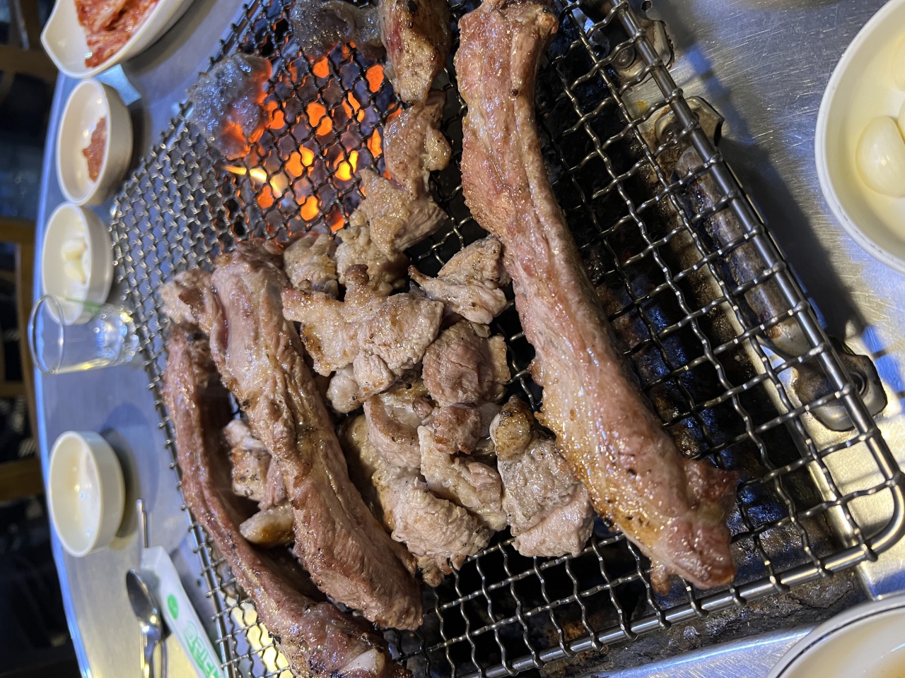 추억의연탄갈비 매장 방문 후 남겨주신 고객 리뷰 사진입니다.