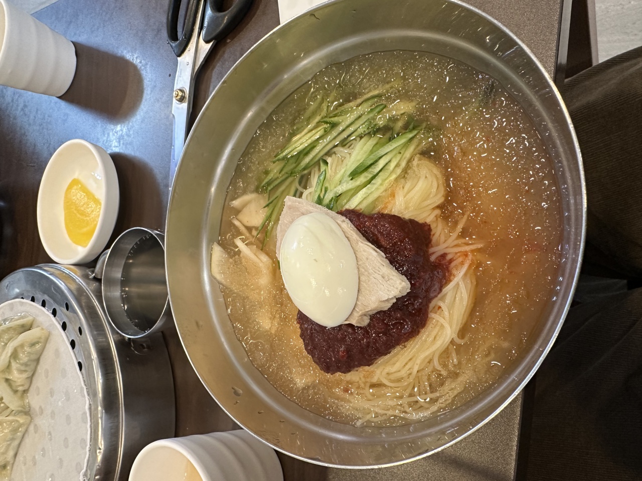 해운대밀면 매장 방문 후 남겨주신 고객 리뷰 사진입니다.
