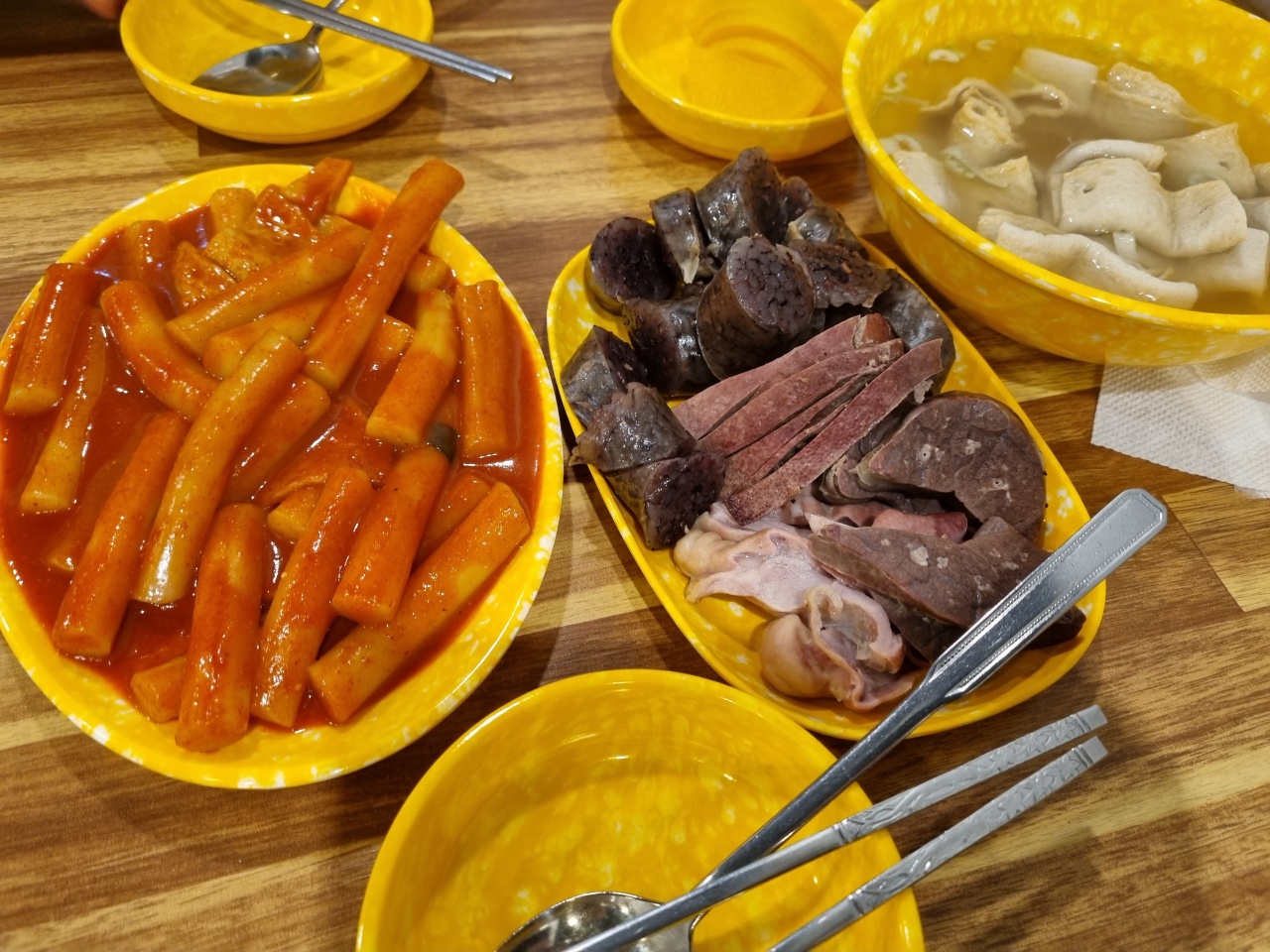 꼽사리떡볶이  매장 방문 후 남겨주신 고객 리뷰 사진입니다.