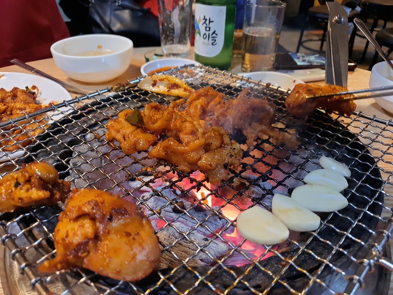 황소숯불꼼장어 매장 방문 후 남겨주신 고객 리뷰 사진입니다.