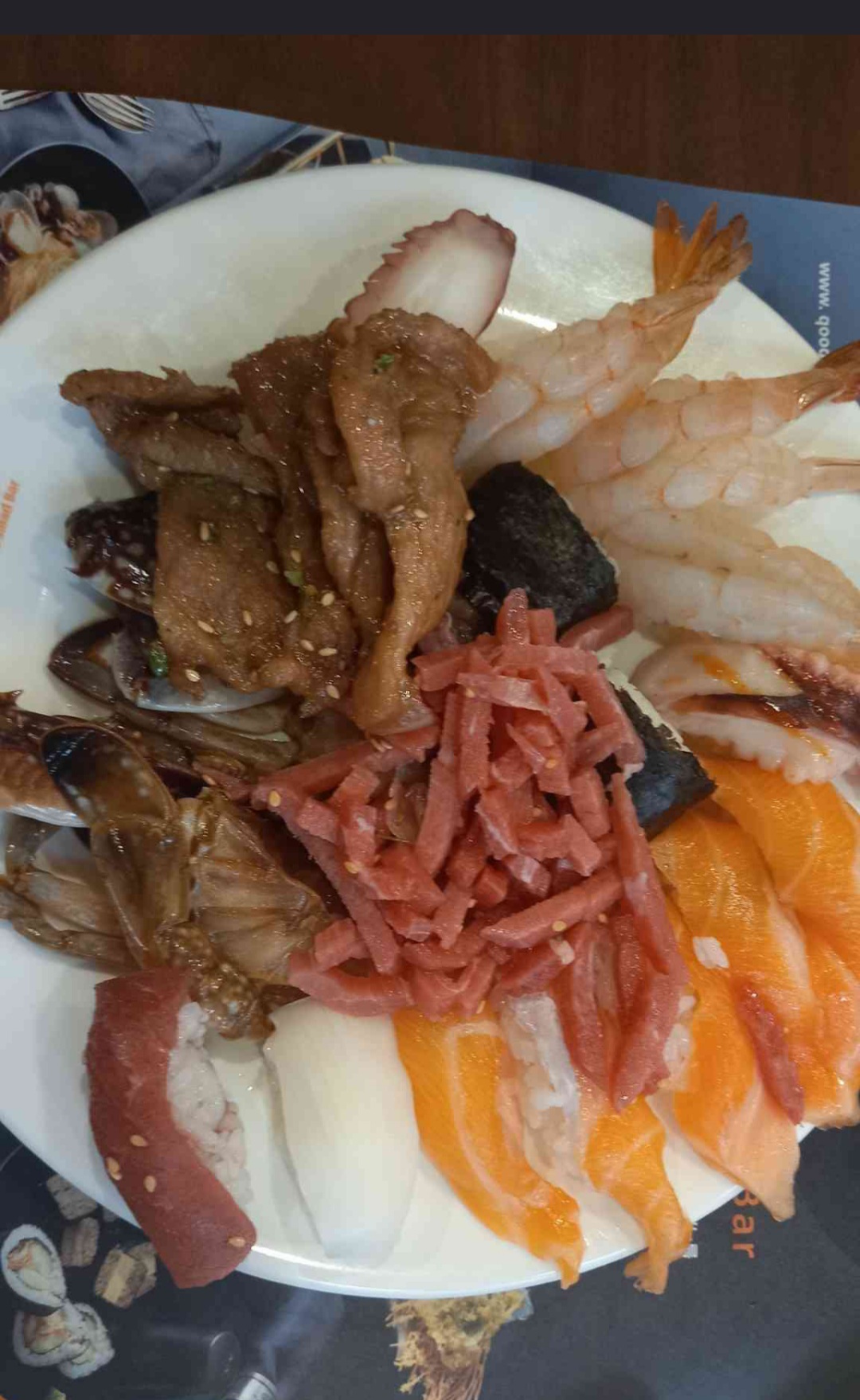 쿠우쿠우 연신내점 매장 방문 후 남겨주신 고객 리뷰 사진입니다.
