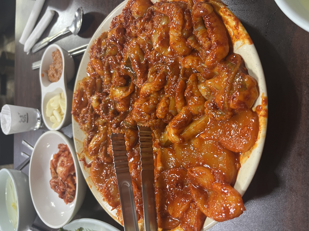 충무로쭈꾸미불고기 매장 방문 후 남겨주신 고객 리뷰 사진입니다.