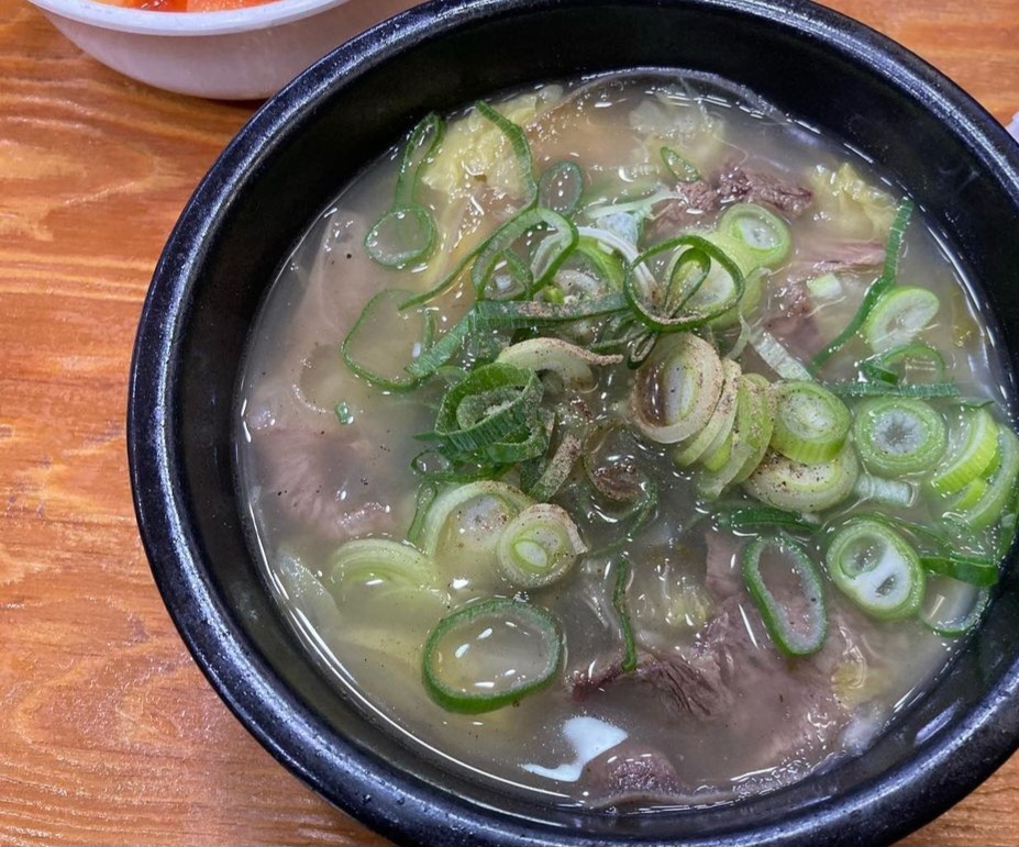 조정원 해장국설렁탕 매장 방문 후 남겨주신 고객 리뷰 사진입니다.