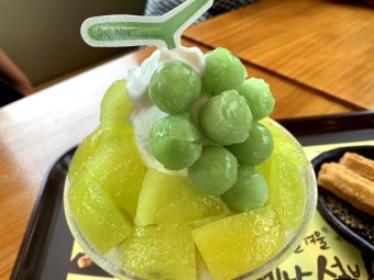 설빙 이수역점 매장 방문 후 남겨주신 고객 리뷰 사진입니다.