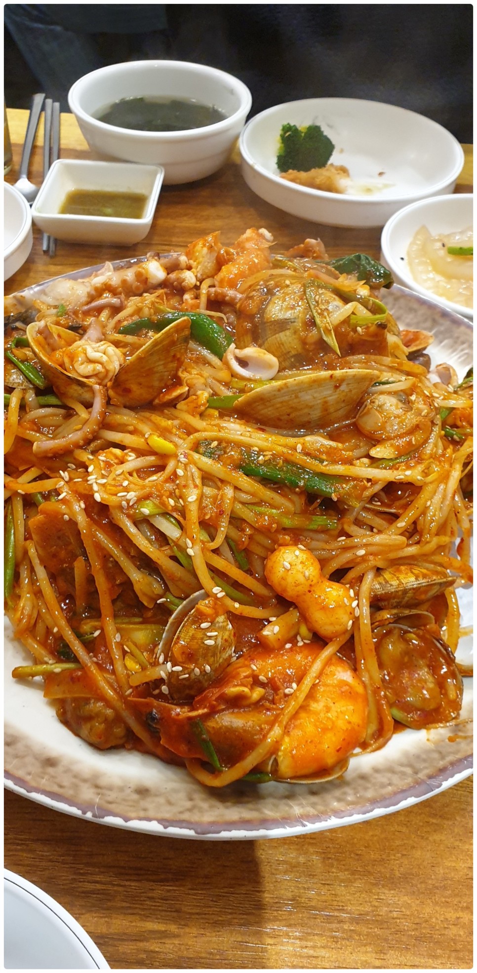 찜마을 매장 방문 후 남겨주신 고객 리뷰 사진입니다.