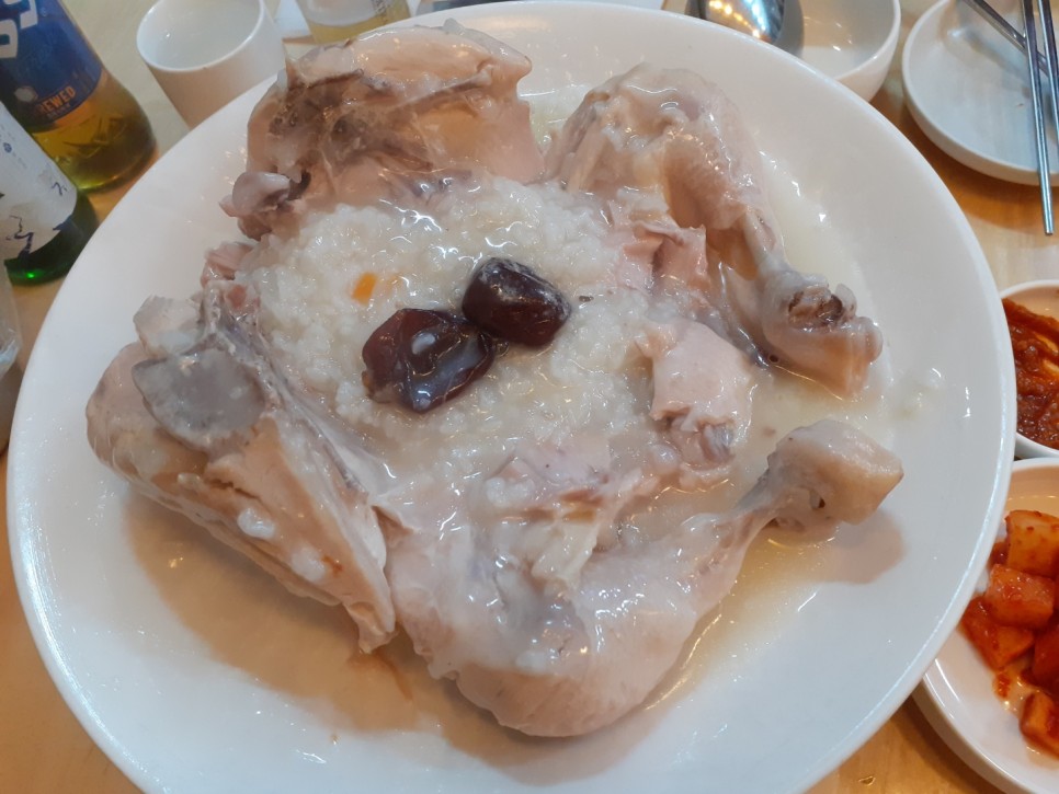 정목누룽지백숙 매장 방문 후 남겨주신 고객 리뷰 사진입니다.