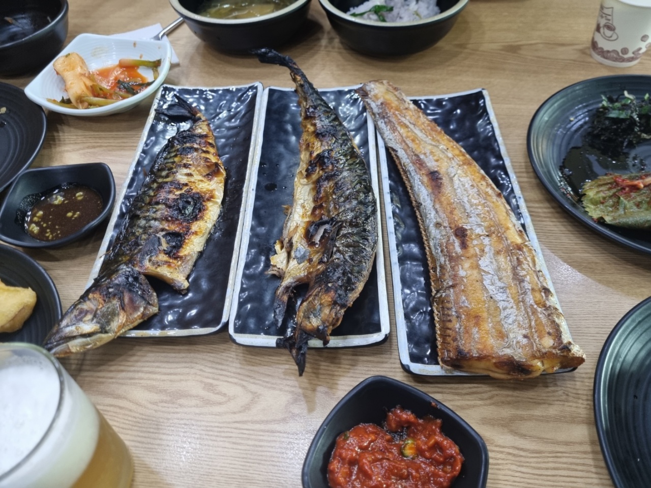 화덕품은고등어 매장 방문 후 남겨주신 고객 리뷰 사진입니다.