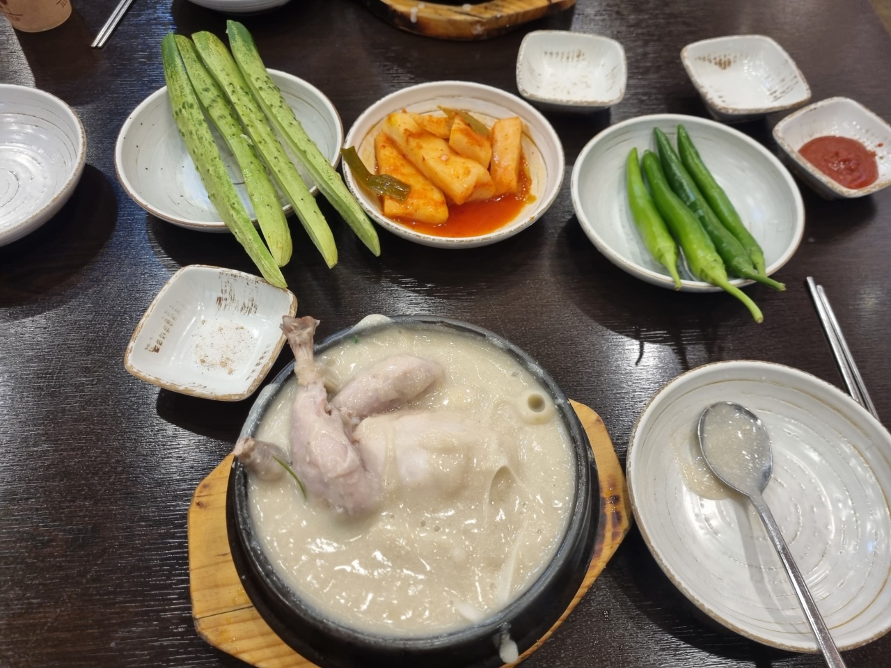 경복궁삼계탕 매장 방문 후 남겨주신 고객 리뷰 사진입니다.
