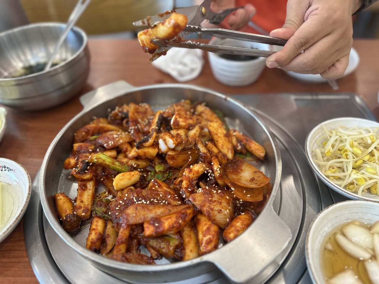 조가네갑오징어 매장 방문 후 남겨주신 고객 리뷰 사진입니다.
