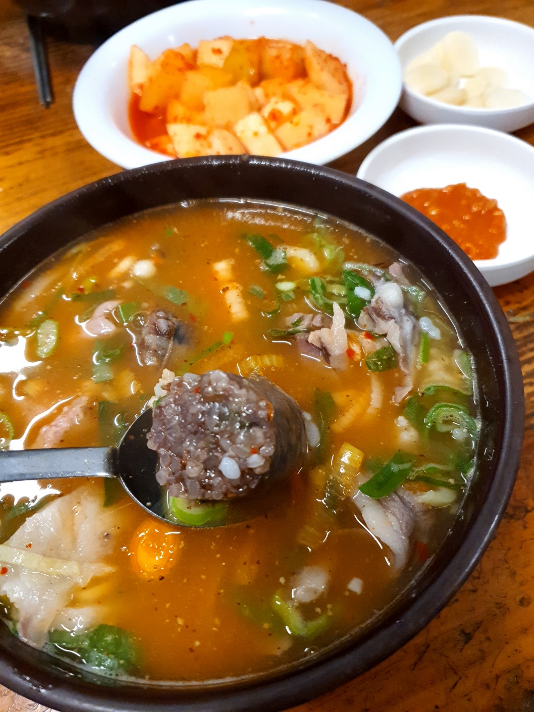 이화찹쌀순대  매장 방문 후 남겨주신 고객 리뷰 사진입니다.