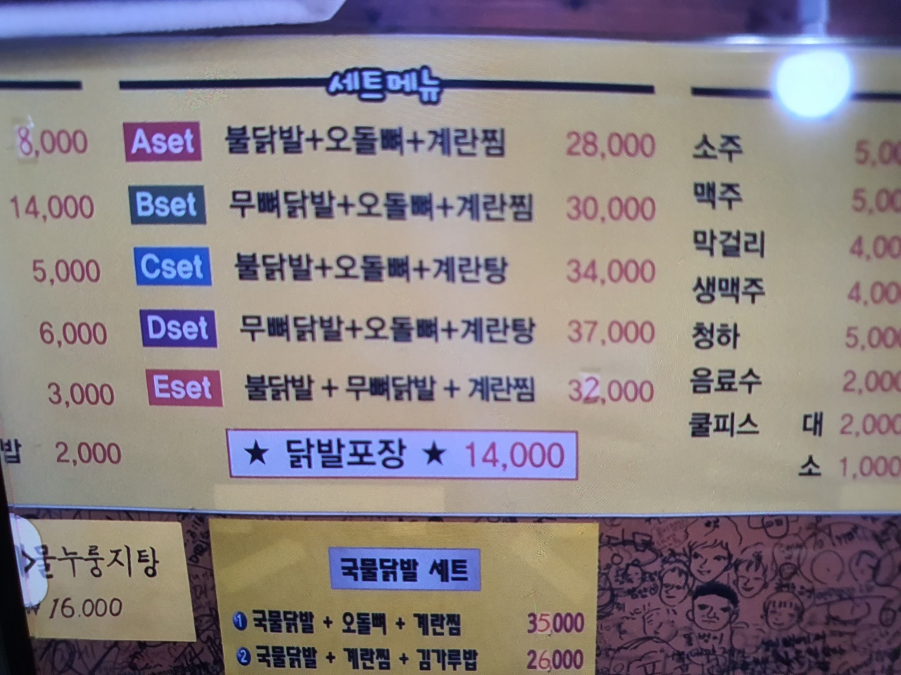 얌얌불닭발 매장 방문 후 남겨주신 고객 리뷰 사진입니다.