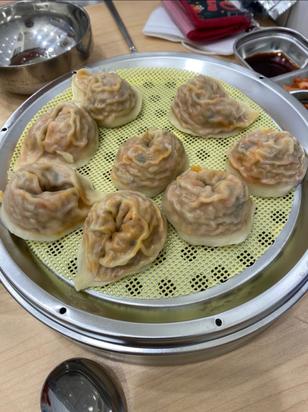 몽땅만두 미사역점 매장 방문 후 남겨주신 고객 리뷰 사진입니다.