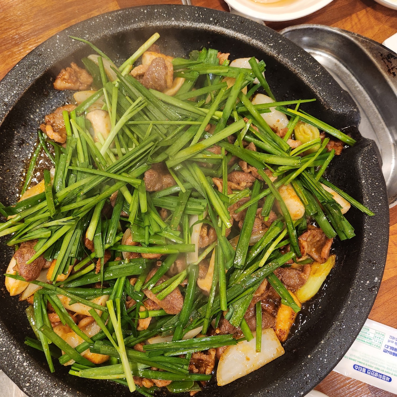 황금유황오리 부추덕 매장 방문 후 남겨주신 고객 리뷰 사진입니다.