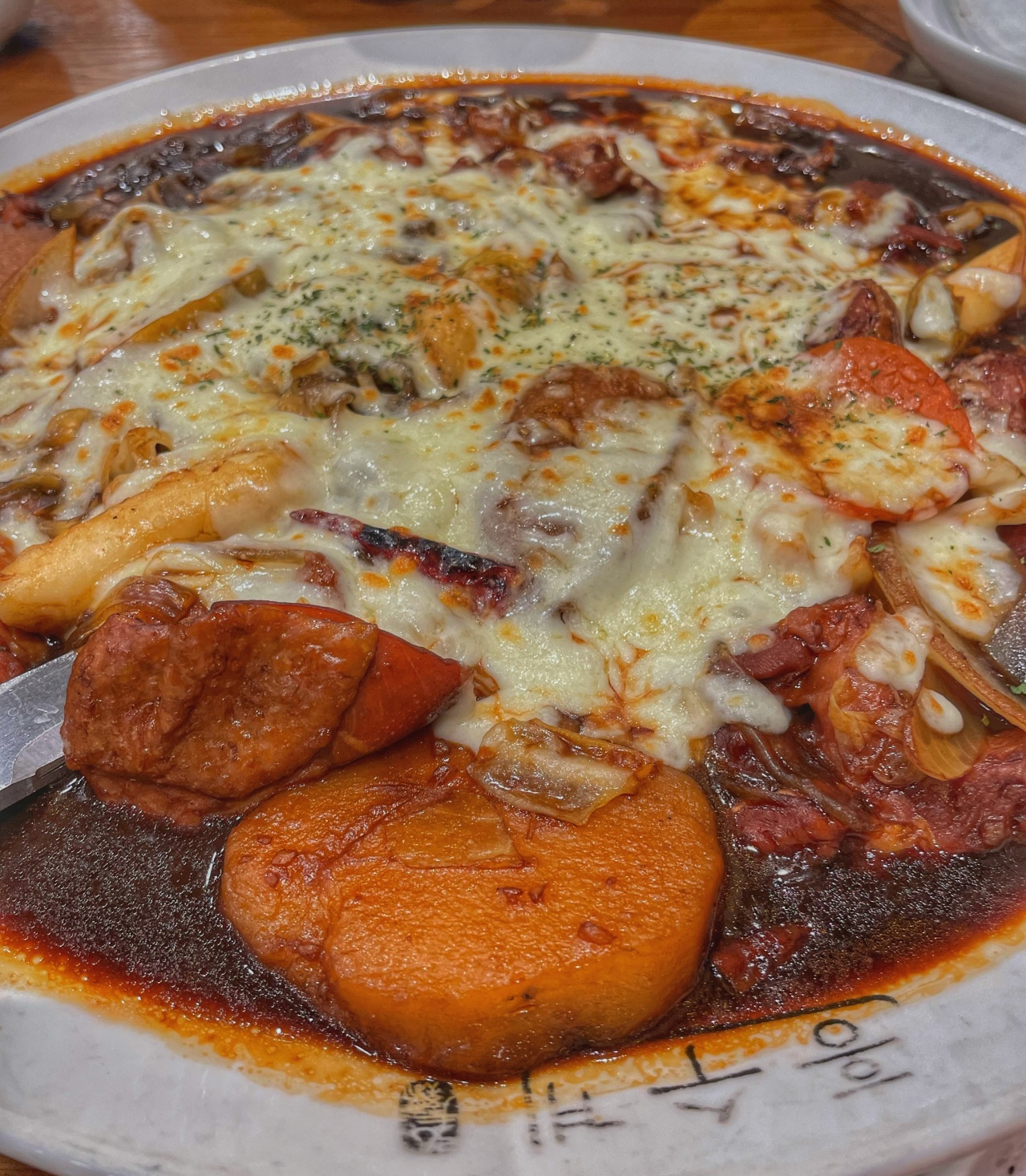 홍수계찜닭 매장 방문 후 남겨주신 고객 리뷰 사진입니다.
