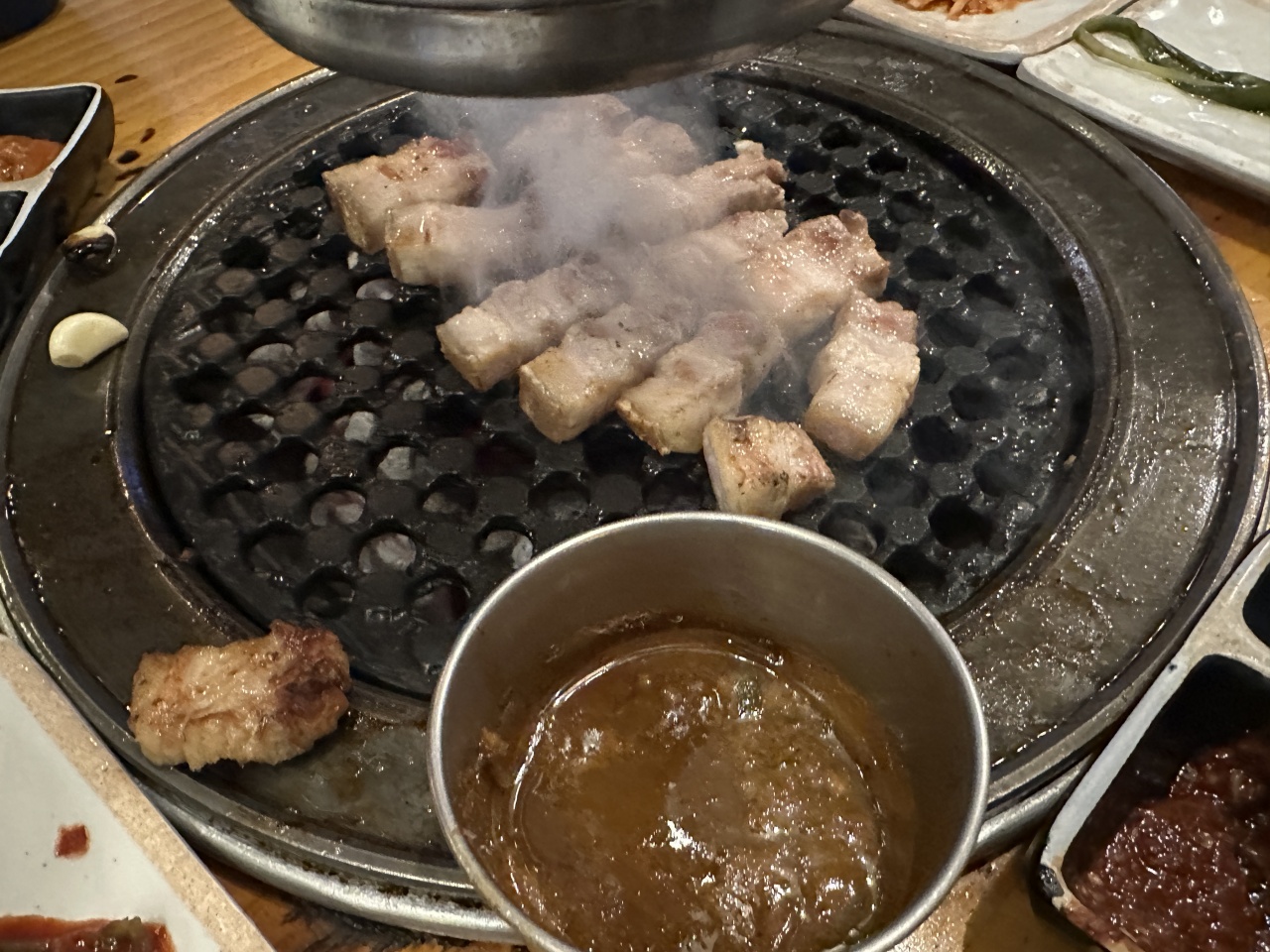 분당그릴 매장 방문 후 남겨주신 고객 리뷰 사진입니다.