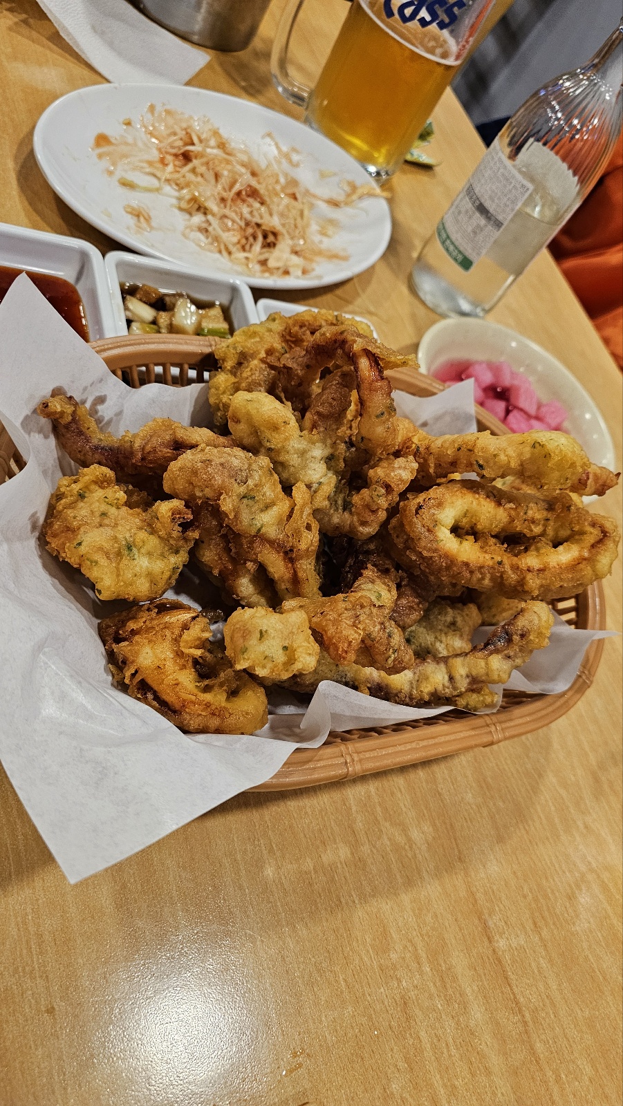 신포야채치킨 매장 방문 후 남겨주신 고객 리뷰 사진입니다.