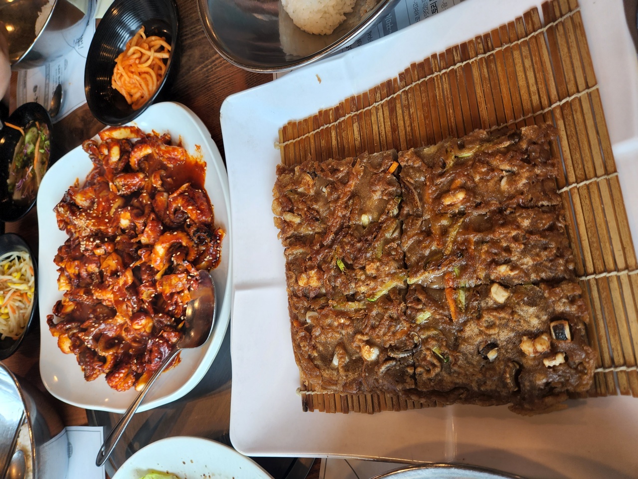 온누리쭈꾸미 매장 방문 후 남겨주신 고객 리뷰 사진입니다.