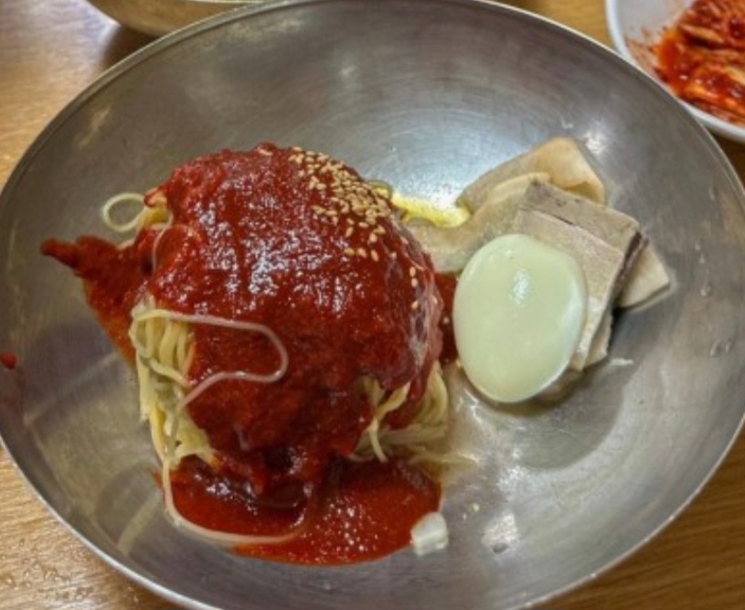 진미평양냉면 매장 방문 후 남겨주신 고객 리뷰 사진입니다.